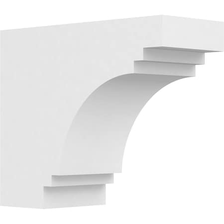 Ekena Millwork Standard Pescadero Architectural Grade PVC Rafter Tail, 5"W x 10"H X 12"L RFTP05X10X12PEC